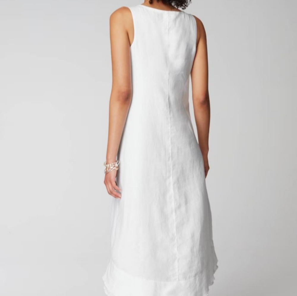 🌻New Item 🌻 Jjill Eplitical linen woven dress - Picture 3 of 5
